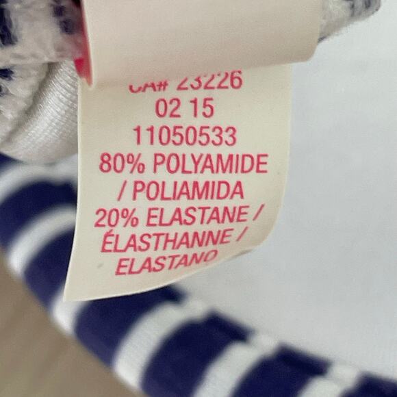 Victoria's Secret The Fabulous Striped Halter Bikini Top 34B - Picture 8 of 9